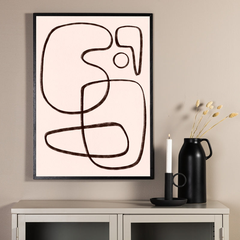 Produktbillede af Line Art Vælg mellem fire plakat størrelser 70 x 100 cm. på tilbud i høj kvalitet