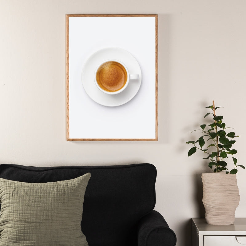 Produktbillede af Skimmed Coffee Vælg mellem fire plakat størrelser 70 x 100 cm. på tilbud i høj kvalitet
