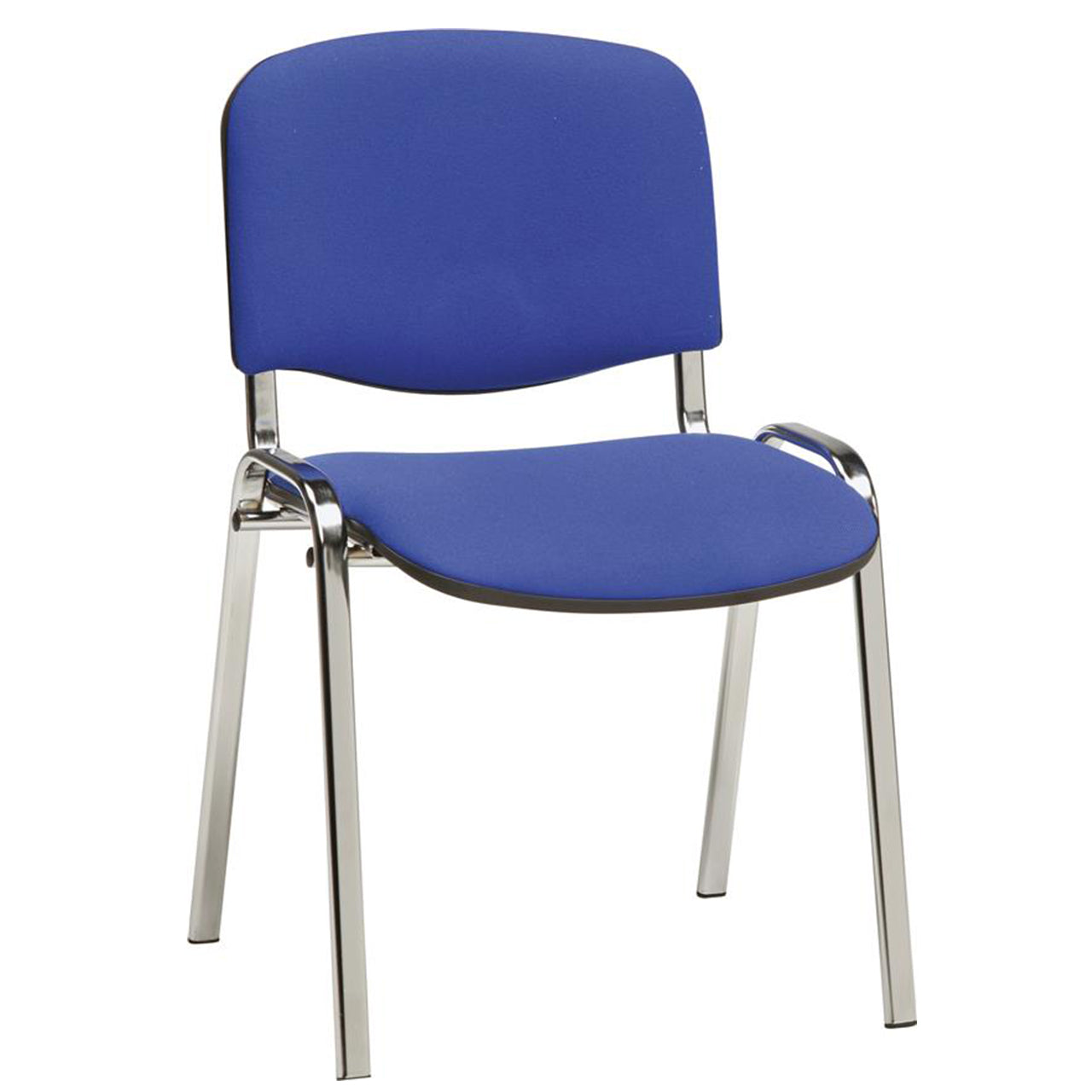 Produktbillede af Økonomi Polster stabelstol Blå på tilbud
