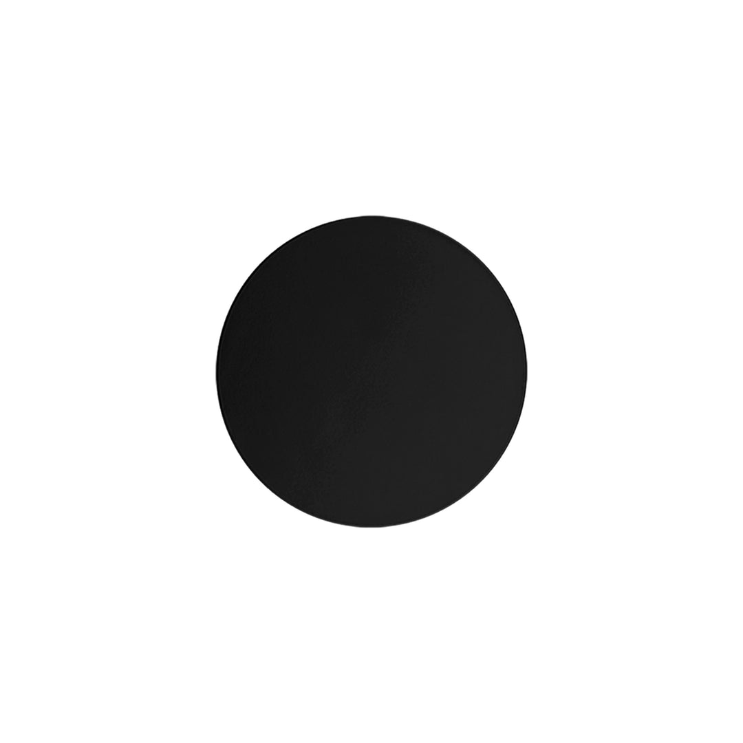 TK Luna væglampe rund sort metal