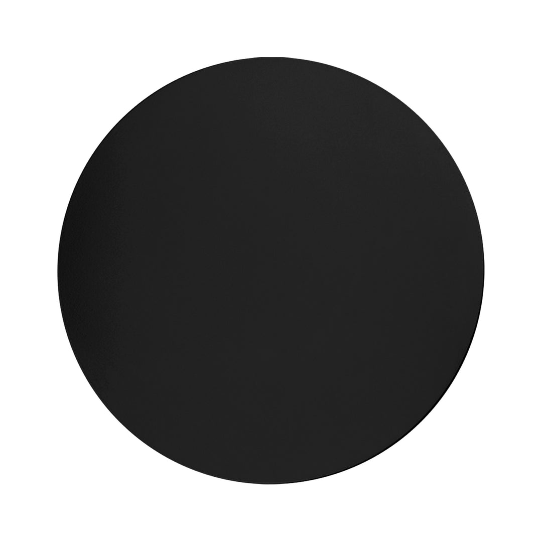 TK Luna væglampe 400 rund sort metal