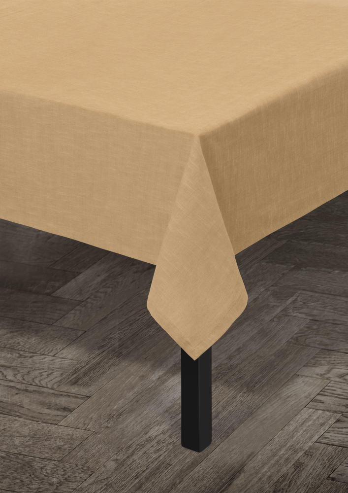 Produktbillede af Juna Basic Bomuldsdug okker 150 x 320 cm i premium kvalitet