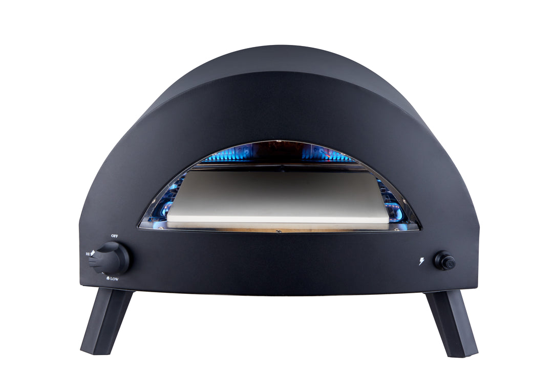 Produktbillede af VENTURE DESIGN Bukom Gas pizzaovn Standard sort stål i premium kvalitet