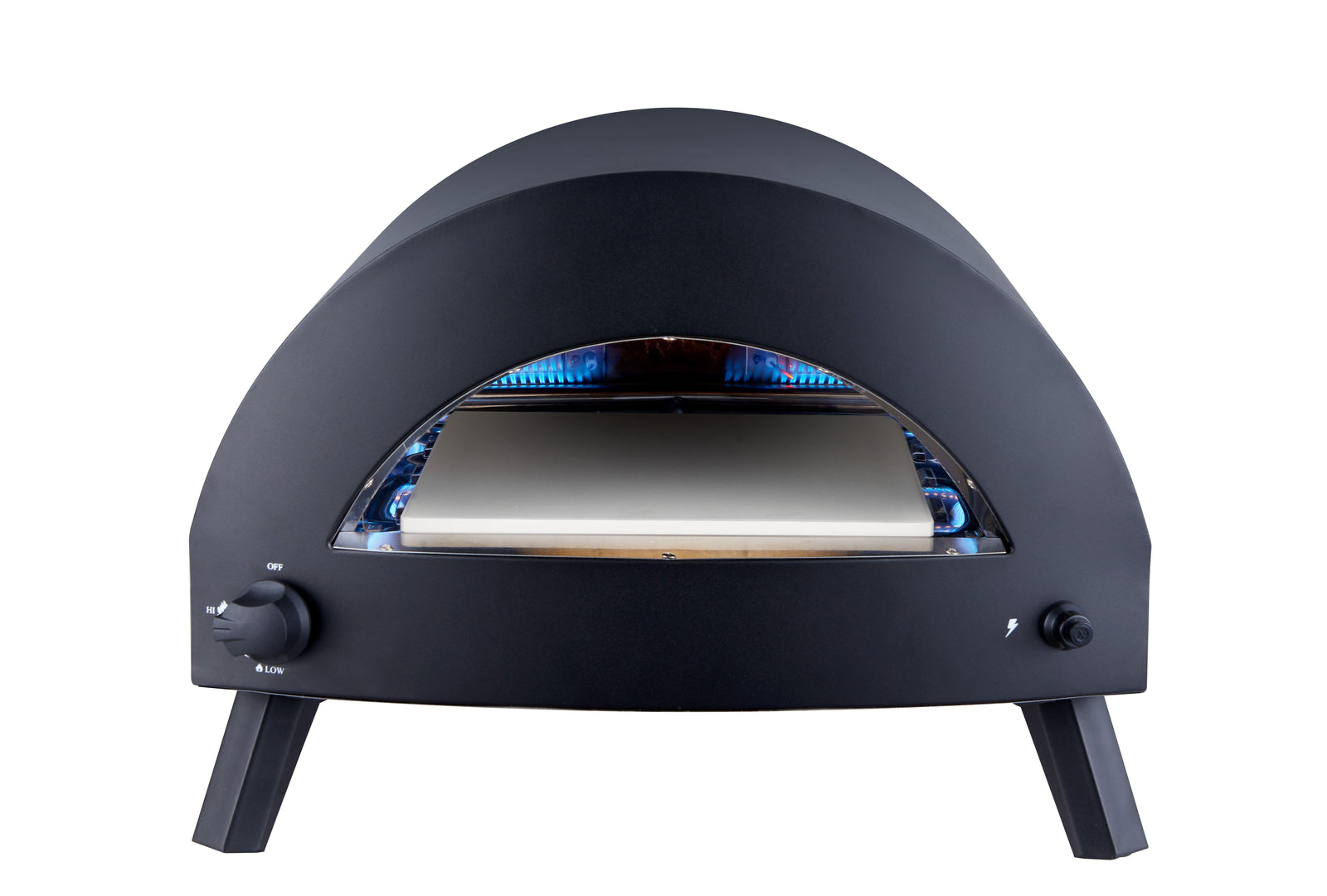 Produktbillede af VENTURE DESIGN Bukom Gas pizzaovn Standard sort stål i premium kvalitet