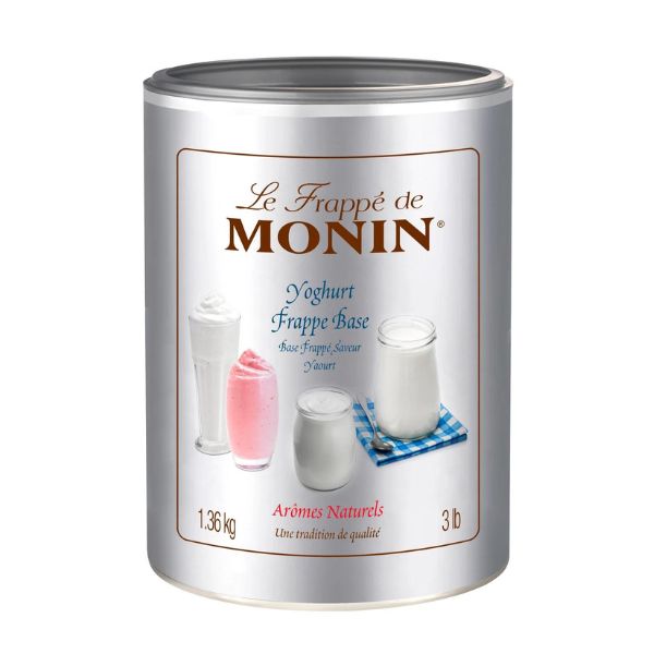 Produktbillede af Monin Frappé Youghurt Smootie Base 1,36kg på tilbud – premium kvalitet og detaljer