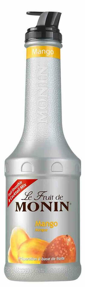 Produktbillede af Monin Purémix Mango 1 Ltr på tilbud – premium kvalitet og detaljer