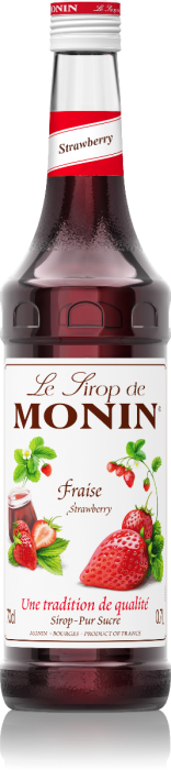 Monin Syrup Strawberry / Jordbær Fl 70 ❤ Kæmpe udvalg i MONIN ❤ Billig fragt og hurtig levering 2 - 5 hverdage - Varenummer: BAR-16970 / Ean: '3052911454103 på lager - Udsalg på Drikkevarer Vand og mixere Monin Spar op til 54% - Over 400 kendte brands på udsalg