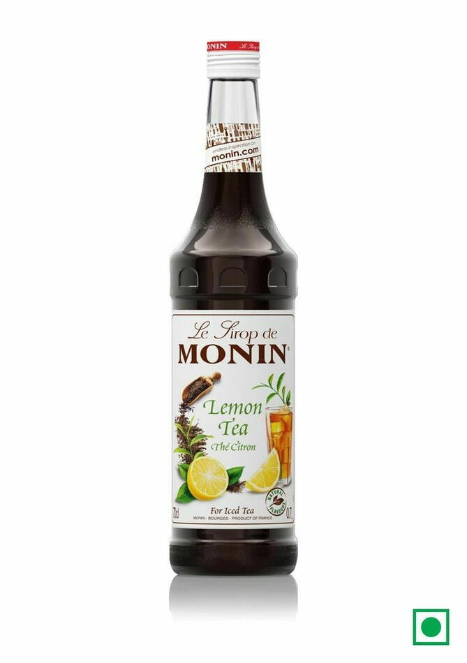 Produktbillede af Monin Ice Tea Lemon +Pant Fl 70 på tilbud – premium kvalitet og detaljer