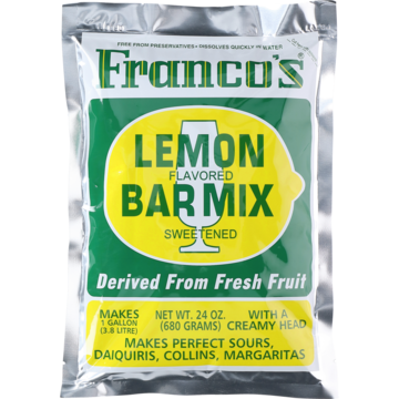 Produktbillede af Franco ´s Lemon Barmix 680gr. på tilbud – premium kvalitet og detaljer