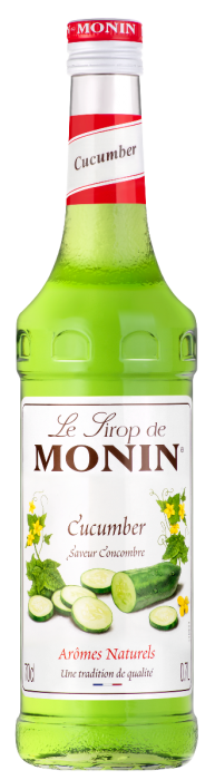 Monin Syrup Cucumber / Agurk Fl 70 ❤ Kæmpe udvalg i MONIN ❤ Billig fragt og hurtig levering 2 - 5 hverdage - Varenummer: BAR-16936 / Ean: '5707323672659 på lager - Udsalg på Drikkevarer Vand og mixere Monin Spar op til 67% - Over 360 kendte mærker på udsalg