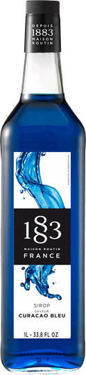 Produktbillede af 1883 Sirup Blue Curacao 1 Ltr på tilbud – premium kvalitet og detaljer