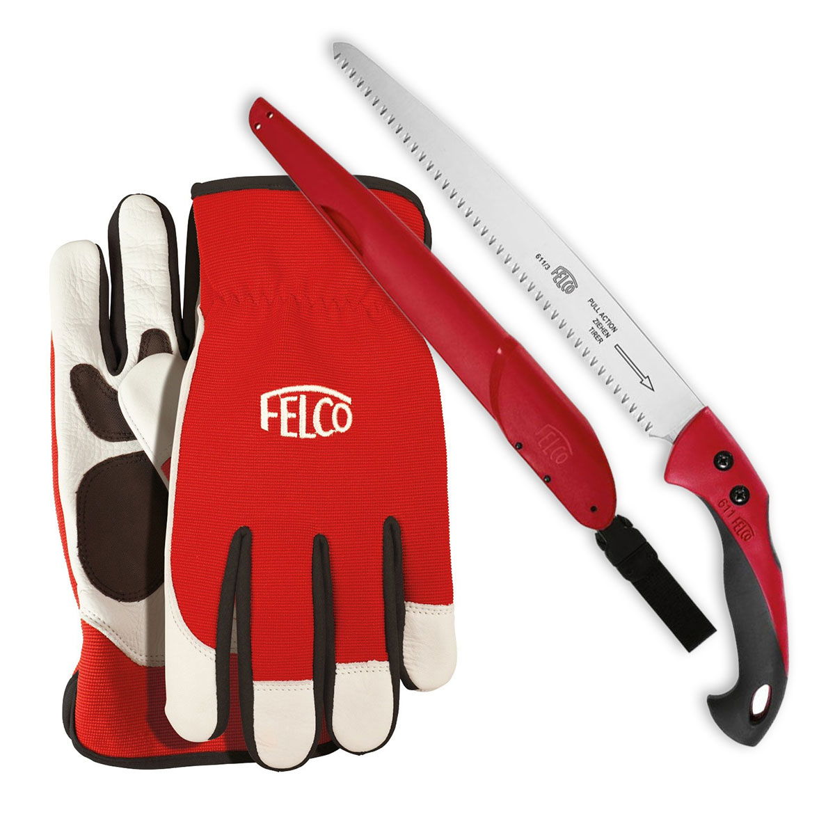 Produktbillede af Felco 611 & Felco 702 beskæringshandsker (sampak) M på tilbud i høj kvalitet