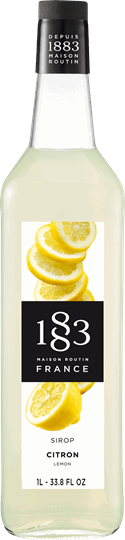 Produktbillede af 1883 Sirup Citron / Citron Sterk 1 Ltr på tilbud – premium kvalitet og detaljer