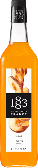 Produktbillede af 1883 Sirup Fersken / Fersken 1 Ltr på tilbud – premium kvalitet og detaljer