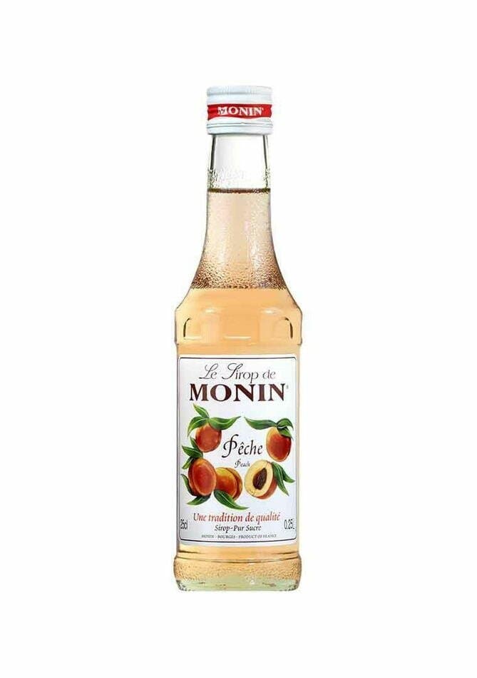 Monin Syrup Peach / Fersken Fl 25 ❤ Kæmpe udvalg i MONIN ❤ Billig fragt og hurtig levering 2 - 5 hverdage - Varenummer: BAR-16960 / Ean: '59030000161094 på lager - Udsalg på Drikkevarer Vand og mixere Monin Spar op til 58% - Over 857 kendte brands på udsalg