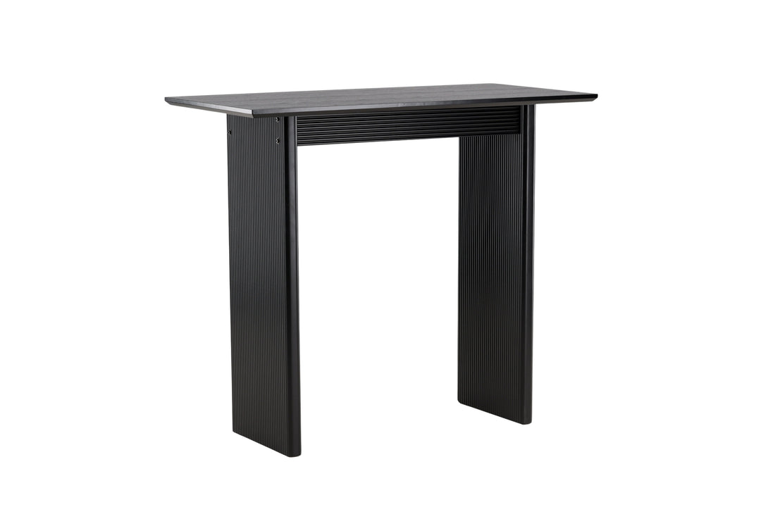 VENTURE DESIGN Vail barbord rektangulær sort MDF 120x60
