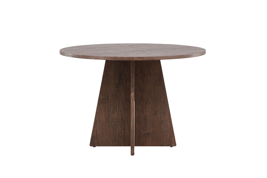 Produktbillede af VENTURE DESIGN Bootcut spisebord rund mocca MDF Ø110 i premium kvalitet