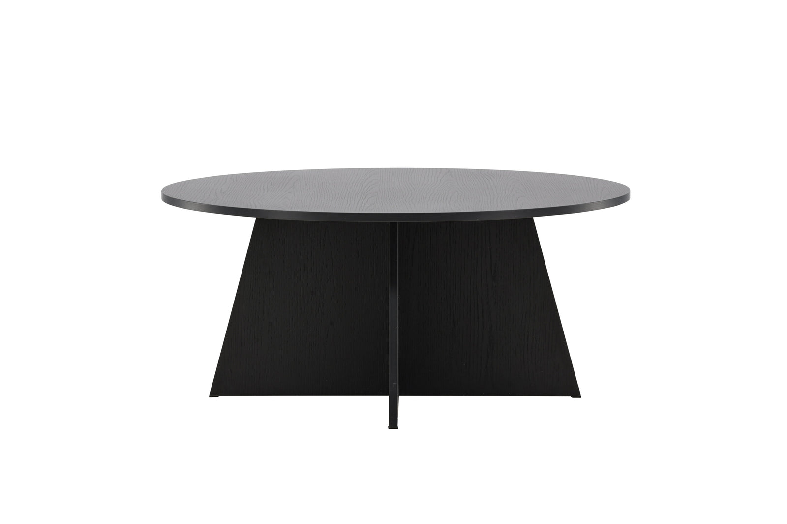 Produktbillede af VENTURE DESIGN Bootcut sofabord rund sort MDF Ø10 i premium kvalitet