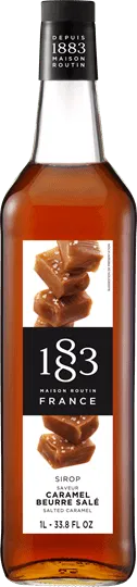 1883 Sirup Saltet Karamell / Salt Karamell 1 Ltr