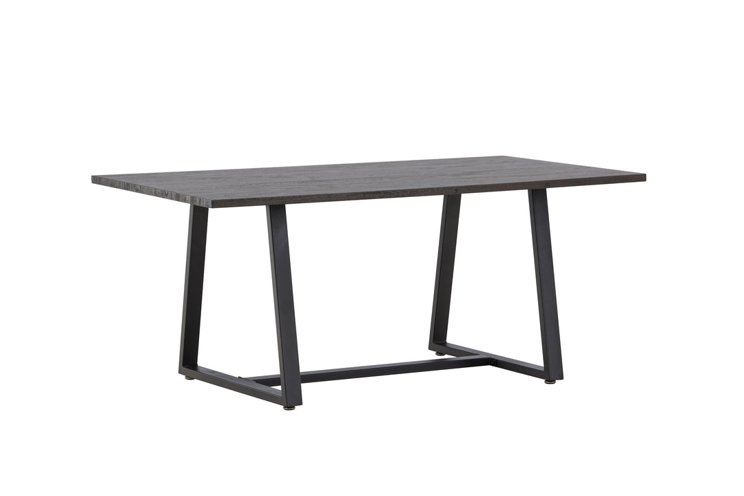 VENTURE DESIGN Plankton sofabord rektangulær sort MDF og stål 110x60