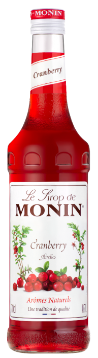 Monin Syrup Cranberry / Tranebær Fl 70 ❤ Kæmpe udvalg i MONIN ❤ Billig fragt og hurtig levering 2 - 5 hverdage - Varenummer: BAR-16935 / Ean: &