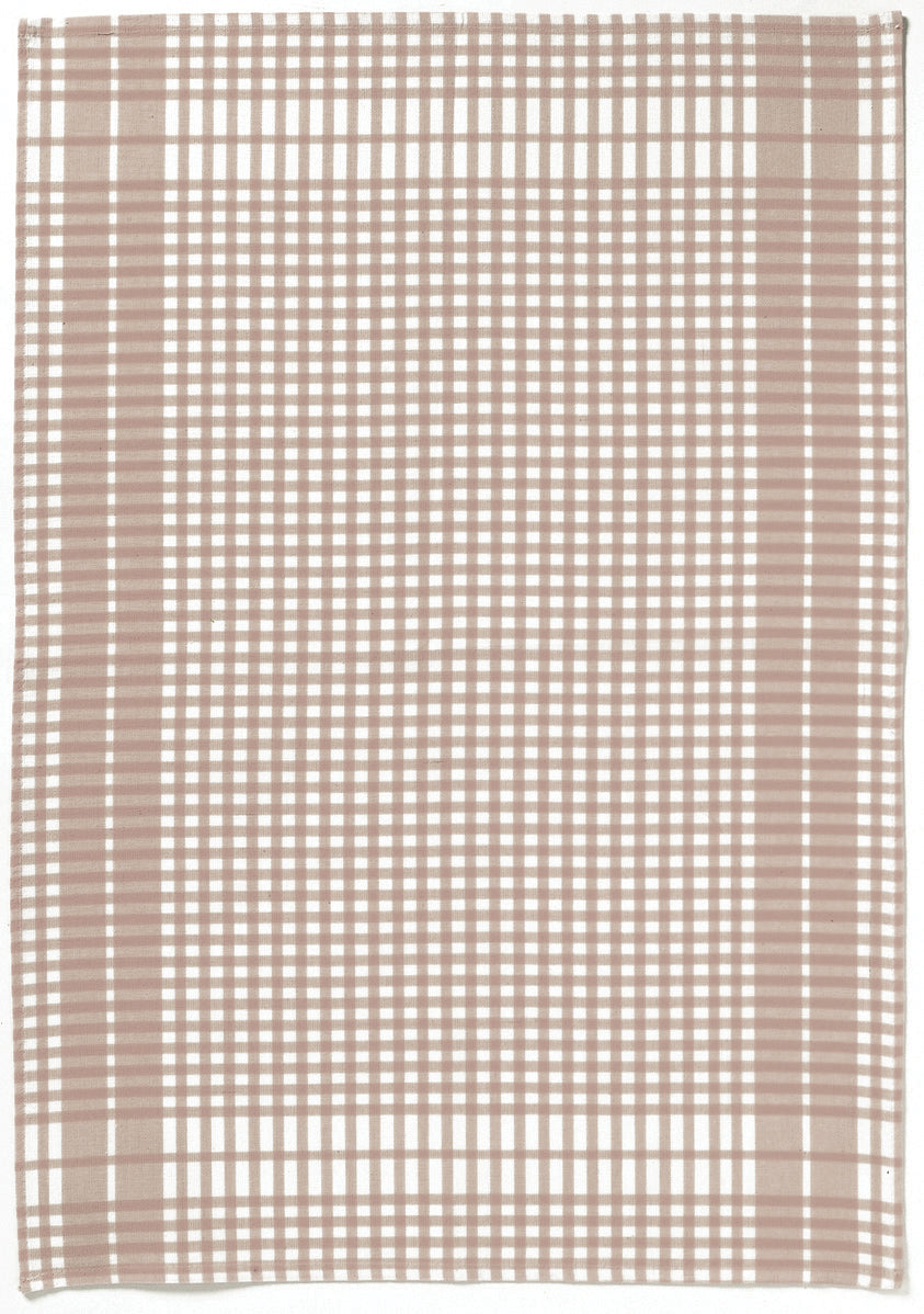 Produktbillede af Viskestykke PETITS CARREAUX TAUPE 50 X 70 cm på tilbud i høj kvalitet