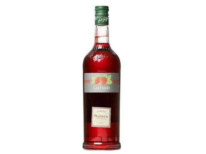Giffard Syrup Strawberry / Jordbær 1 Ltr ❤ Kæmpe udvalg i GIFFARD ❤ Billig fragt og hurtig levering 2 - 5 hverdage - Varenummer: BAR-11214 / Ean: &
