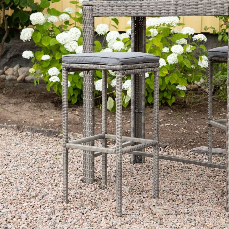 billigt tilbud på Vestone barstol i grå kunst rattan! Spar op til 67% på udsalg. Hurtig levering, 1-2 hverdage. Køb online nu!