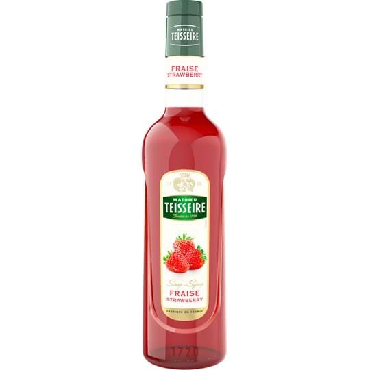 Mathieu Teisseire Syrup Strawberry / Jordbær Fl 70 ❤ Kæmpe udvalg i MATHIEUTEI ❤ Billig fragt og hurtig levering 2 - 5 hverdage - Varenummer: BAR-14869 / Ean: '5707323656789 på lager - Udsalg på Drikkevarer Vand og mixere Sirup Spar op til 53% - Over 312 kendte brands på udsalg