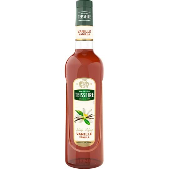 Produktbillede af Mathieu Teisseire Syrup Vanilla / Vanille Fl 70 på tilbud – premium kvalitet og detaljer