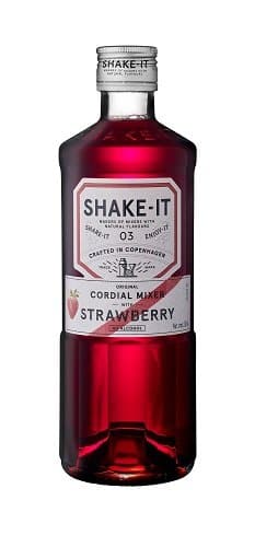 Shake-it Strawberry Cordial Mixer (+Pant) Fl 50 ❤ Kæmpe udvalg i Shake-It ❤ Billig fragt og hurtig levering 2 - 5 hverdage - Varenummer: BAR-429969 / Ean: '5701125256130 på lager - Udsalg på Drikkevarer Vand og mixere Mixer Spar op til 57% - Over 785 kendte brands på udsalg