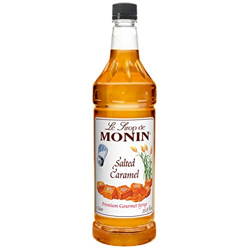Produktbillede af Monin Sirup Saltet Karamel Pet 1 Ltr på tilbud i premium kvalitet