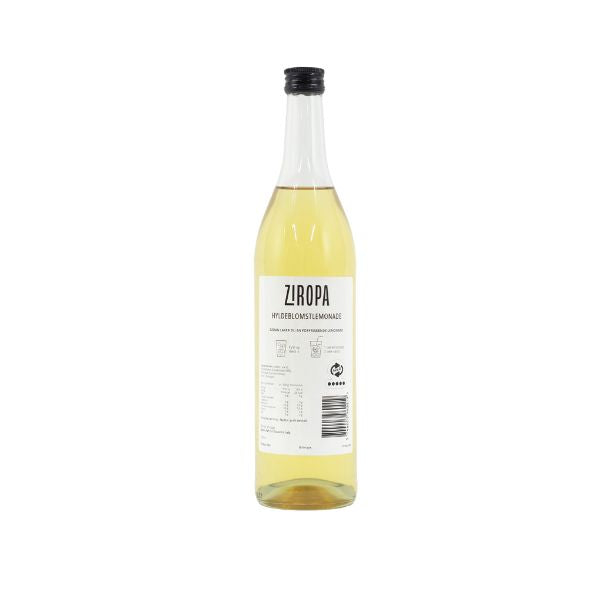 Produktbillede af Ziropa Dansk Hyldeblomstlemonade Fl 70 på tilbud i brug