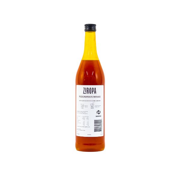 Produktbillede af Ziropa Dansk Passionsfrugtlemonade Fl 70 på tilbud i brug