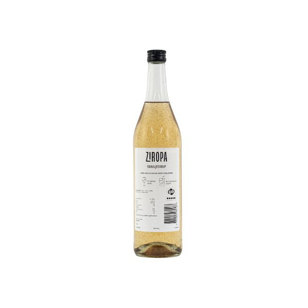 Produktbillede af Ziropa Dansk Vaniljesirup Fl 70 på tilbud i brug