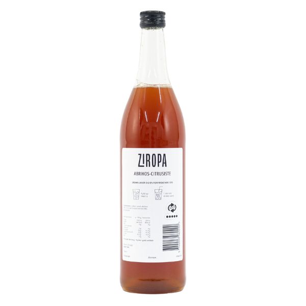 Produktbillede af Ziropa Dansk Abrikos-citruste Fl 70 på tilbud i brug