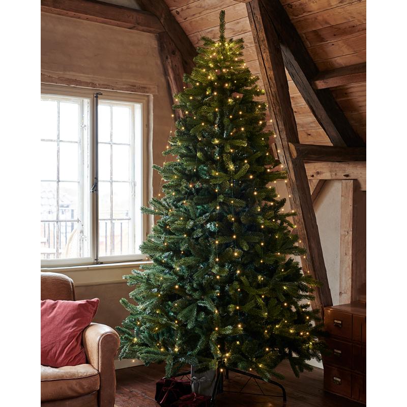 Produktbillede af Sirius Anni Juletræ 520 LED H4,0 m + 5 m Grøn i premium kvalitet