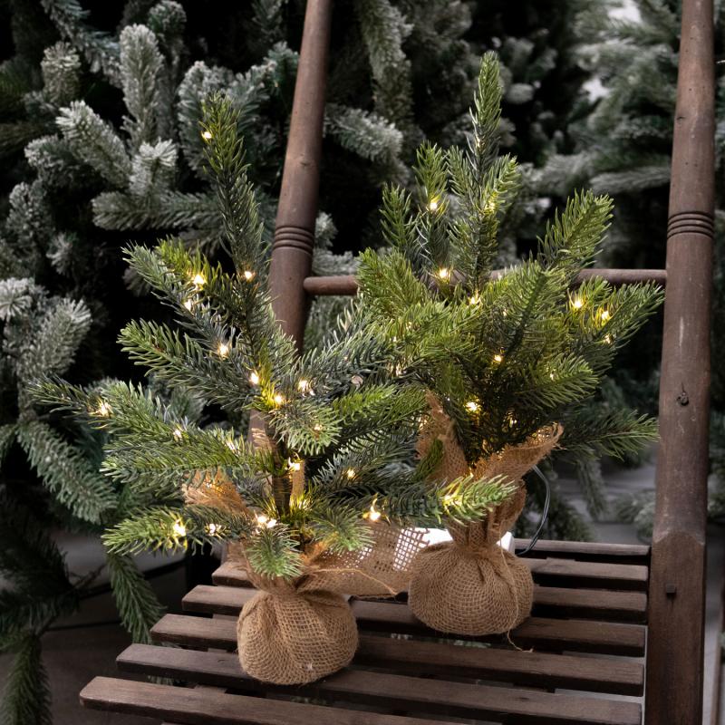 Produktbillede af Sirius Bella Juletræ 20 LED 30 cm Varm Hvid i premium kvalitet