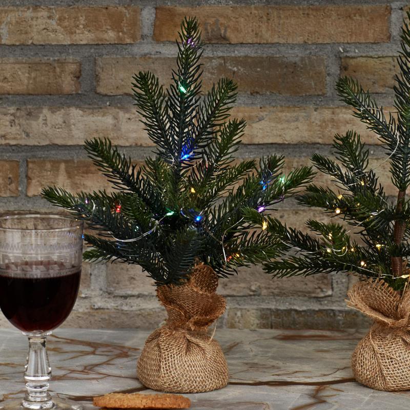 Produktbillede af Sirius Bella Juletræ 20 LED 30 cm Multifarvet i premium kvalitet