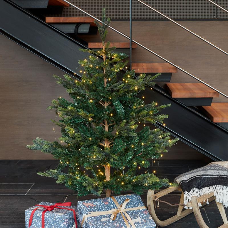 Produktbillede af Sirius Axel Juletræ 150 LED 120 cm Grøn i premium kvalitet