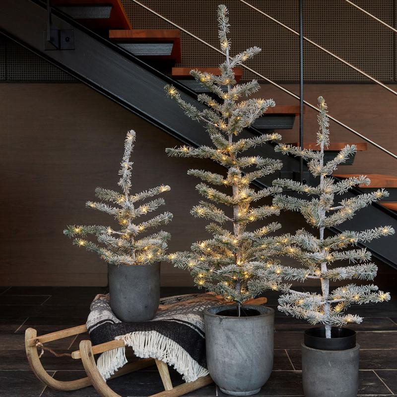 Produktbillede af Sirius Alfred Juletræ 60 LED 90 cm Hvid i premium kvalitet