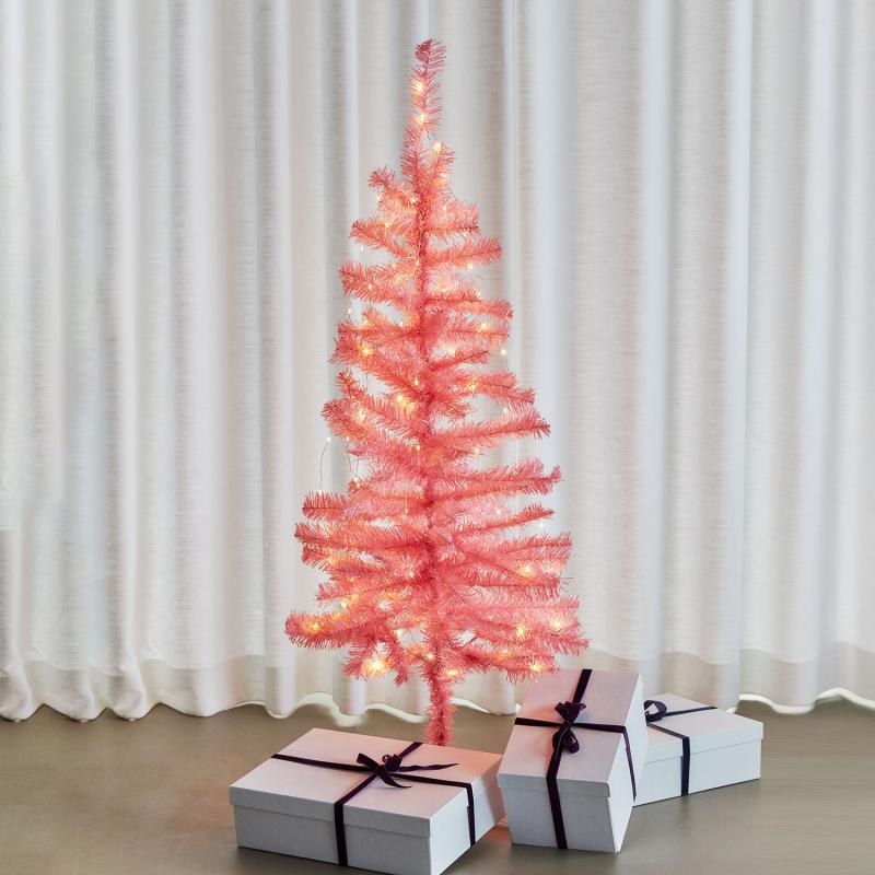Produktbillede af Sirius Happy Juletræ 60 LED 120 cm Pink i premium kvalitet