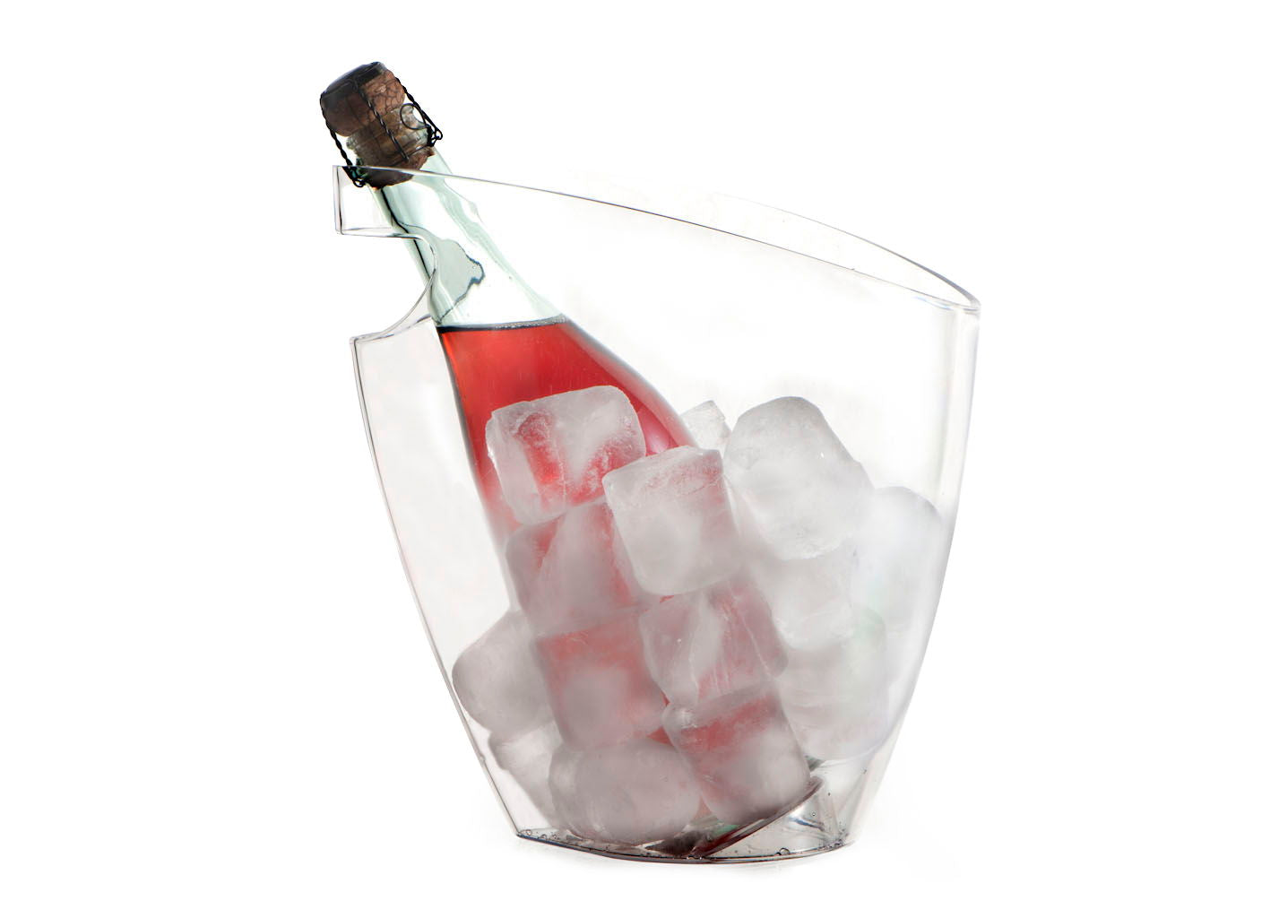 Produktbillede af Vinkøler 3l Gennemsigtig på tilbud i premium kvalitet