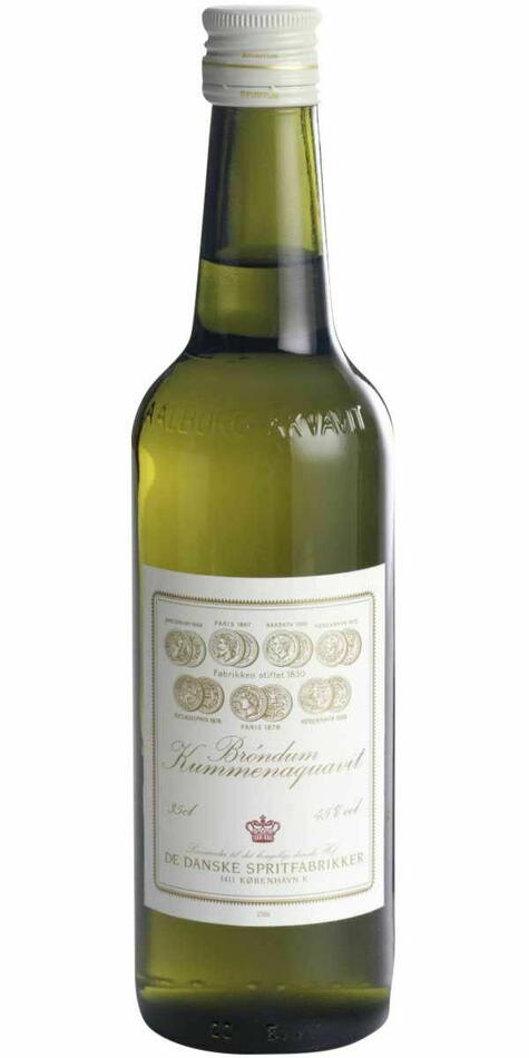 Produktbillede af Brøndums Kummenaquavit Fl 35 på tilbud i premium kvalitet