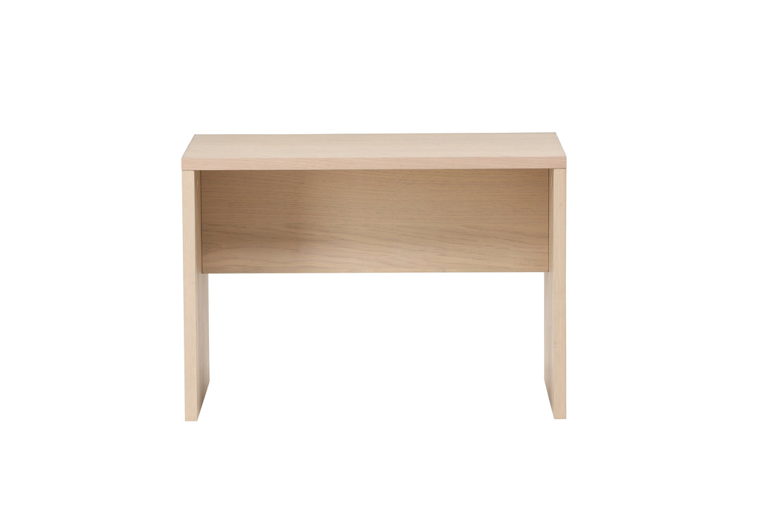 VENTURE DESIGN Juni sidebord rektangulær hvidkalket finér 58x35