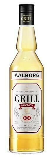 Produktbillede af Aalborg Grill Akvavit Fl 70 på tilbud i premium kvalitet