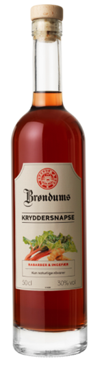 Brøndums Kryddersnaps Rabarber & Ingefær Fl 50 ❤ Kæmpe udvalg i BRØNDUM ❤ Billig fragt og hurtig levering 2 - 5 hverdage - Varenummer: BAR-17000 / Ean: '6412700020204 på lager - Udsalg på Drikkevarer Spiritus Snaps Spar op til 66% - Over 400 kendte brands på udsalg