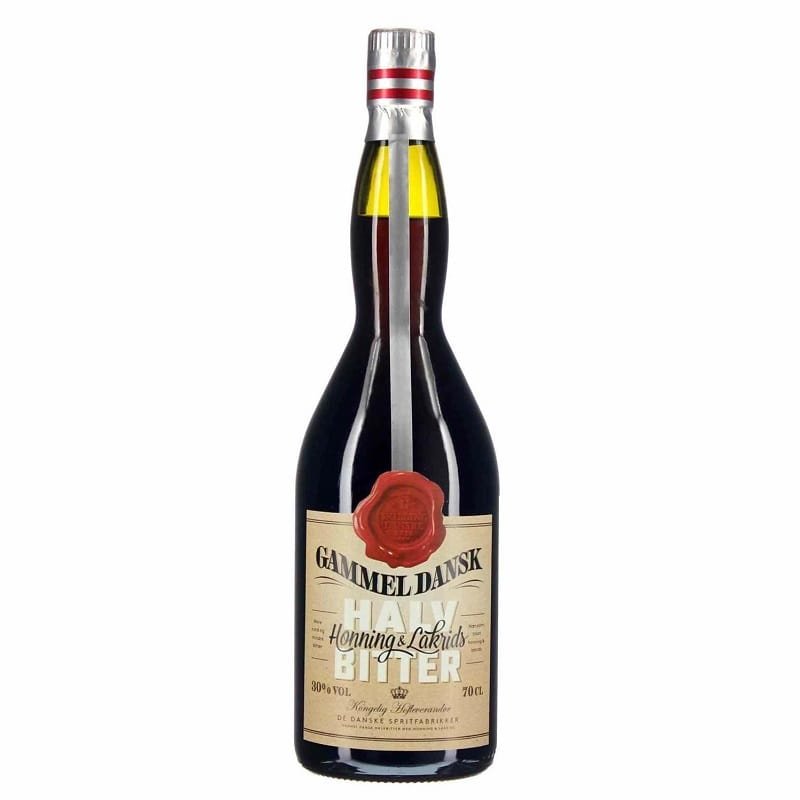 Gammel Dansk Halvbitter Honning/lakrids Fl 70 ✔ Kæmpe udvalg i  GAMMELDANS ✔ Billig fragt og hurtig levering 2 - 5 hverdage - Varenummer: BAR-14522 / Ean: '7048352063697 på lager - Udsalg på Drikkevarer | Blandingsspiritus | Bitter Spar op til 59% - Over 324 kendte brands på udsalg