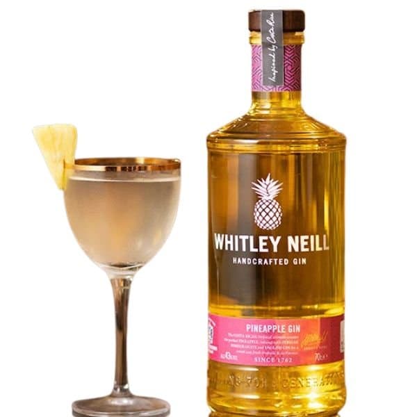 Whitley Neill Pineapple Gin Fl 70 ❤ Stort online udvalg i WHITLEYNEI ❤ Billig fragt og hurtig levering 2 - 5 hverdage ❤ Varenummer: BAR-658756 / Ean: '5011166068662 på lager - Udsalg på Fødevarer, drikkevarer og tobak | Drikkevarer | Alkoholiske drikke | Spiritus | Gin Spar op til 53% - Over 400 kendte brands på udsalg