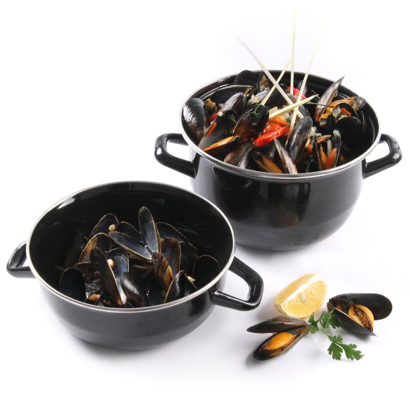 Produktbillede af Gryde Til Muslinger M. Låg 5,2 Liter på tilbud – premium kvalitet og detaljer